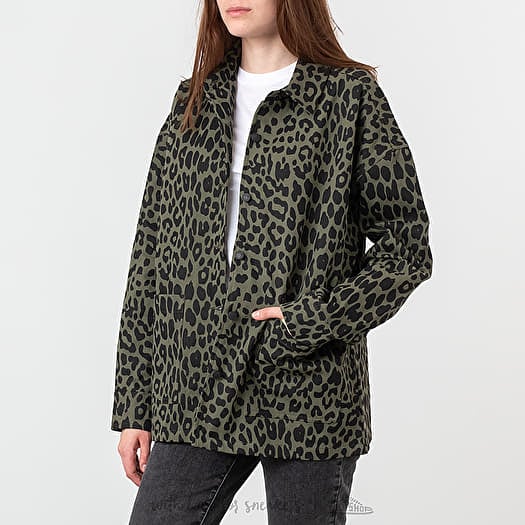 Lazy oaf leopard parka store