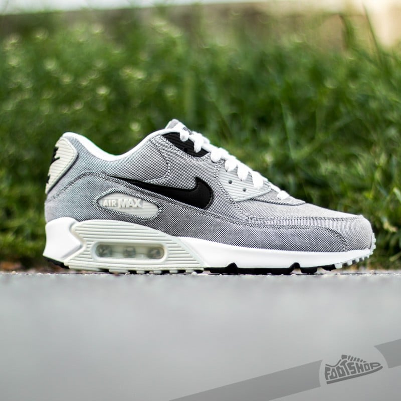 Zapatillas Hombre Nike Air Max 90 Premium Sail/ Black- Light Bone/ white