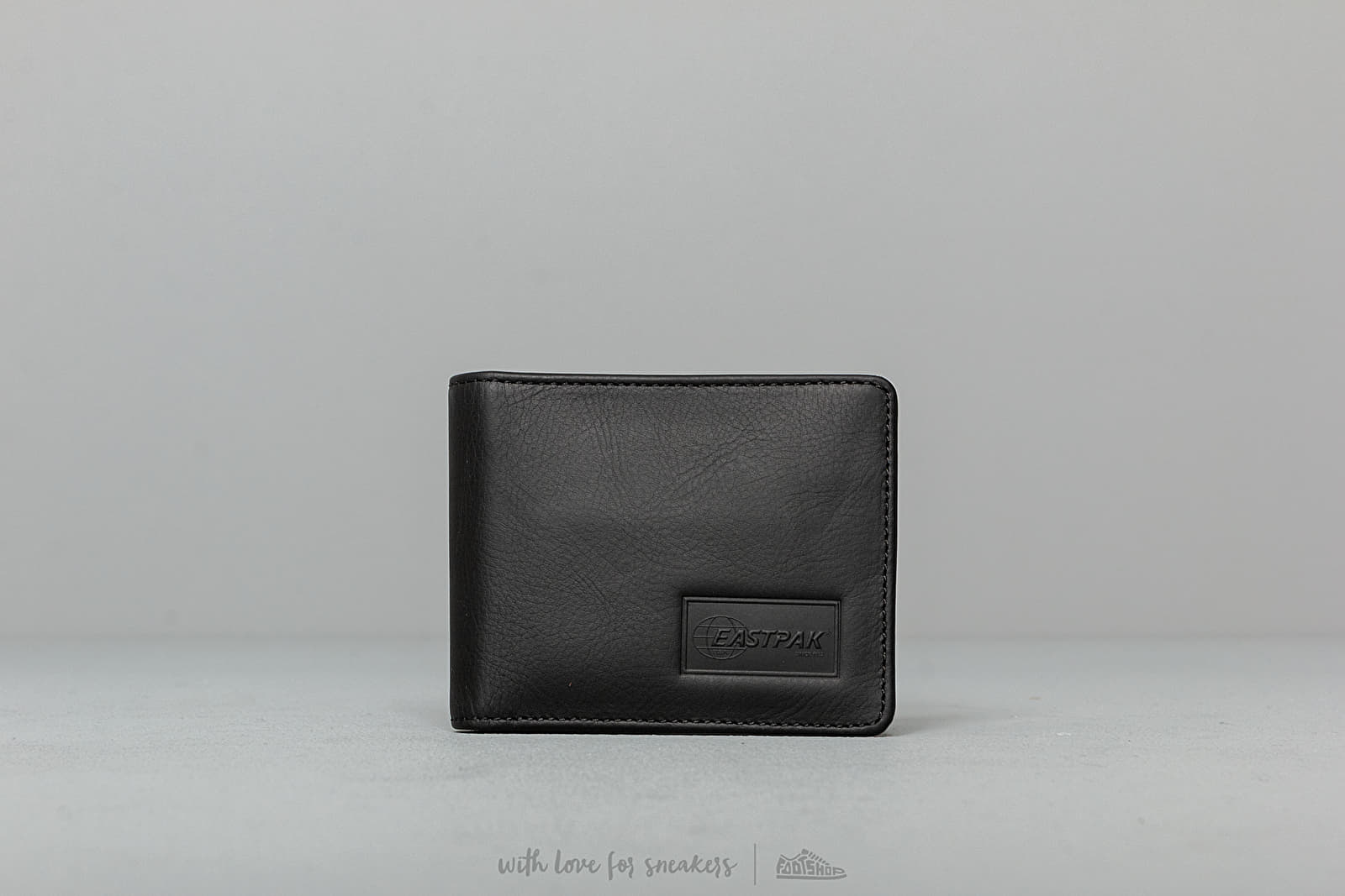 Pénztárcák EASTPAK Drew RFID Wallet Black Ink Leather