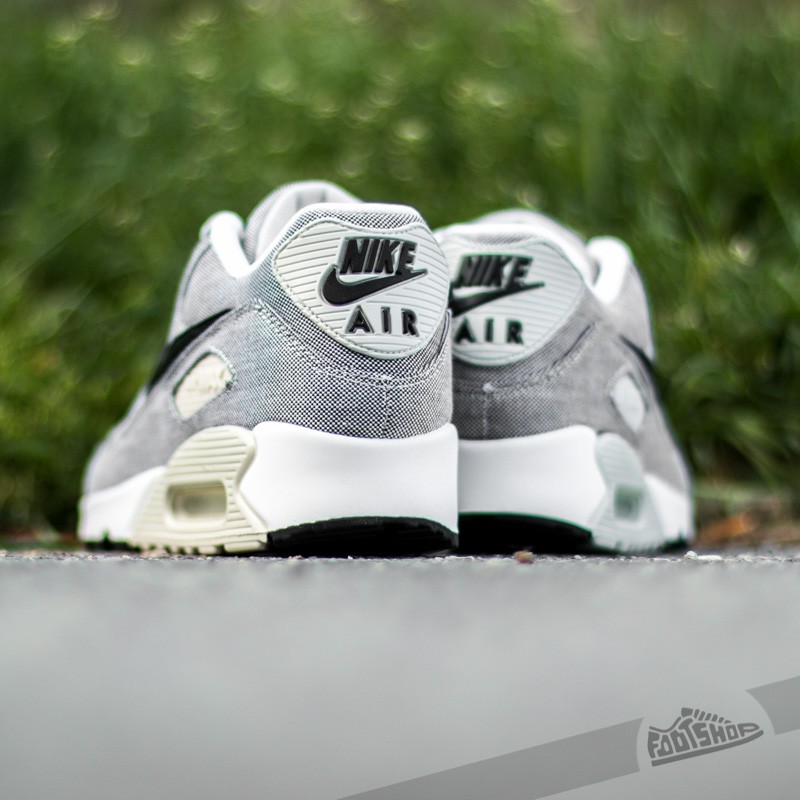 Zapatillas Hombre Nike Air Max 90 Premium Sail/ Black- Light Bone/ white