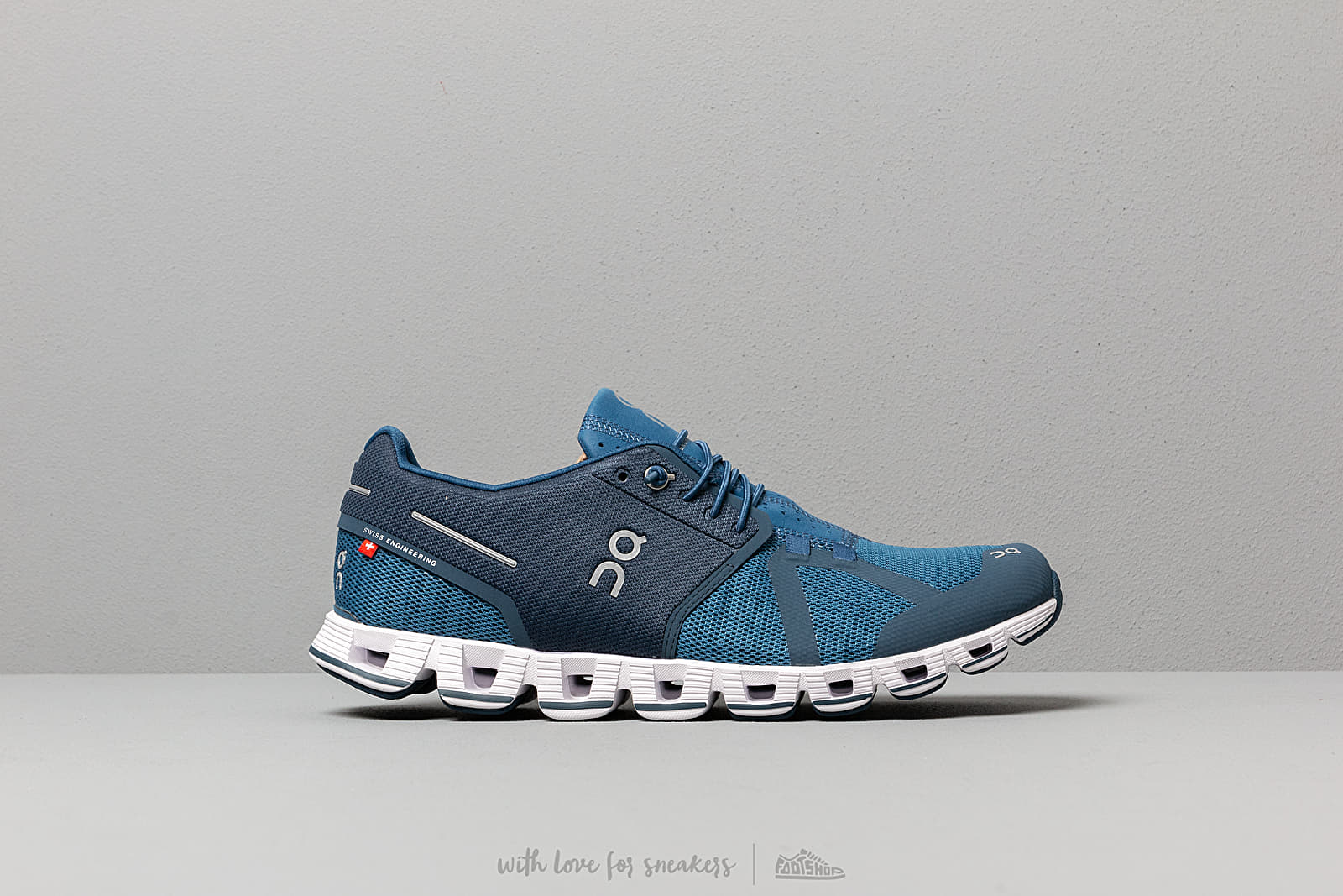 On running blue hot sale