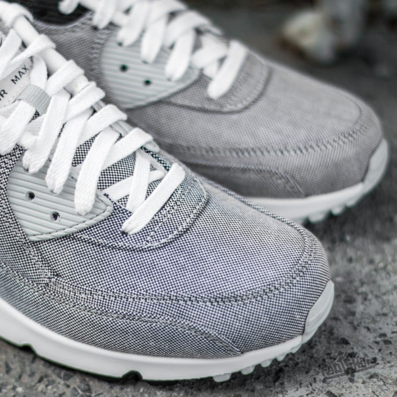 Zapatillas Hombre Nike Air Max 90 Premium Sail/ Black- Light Bone/ white