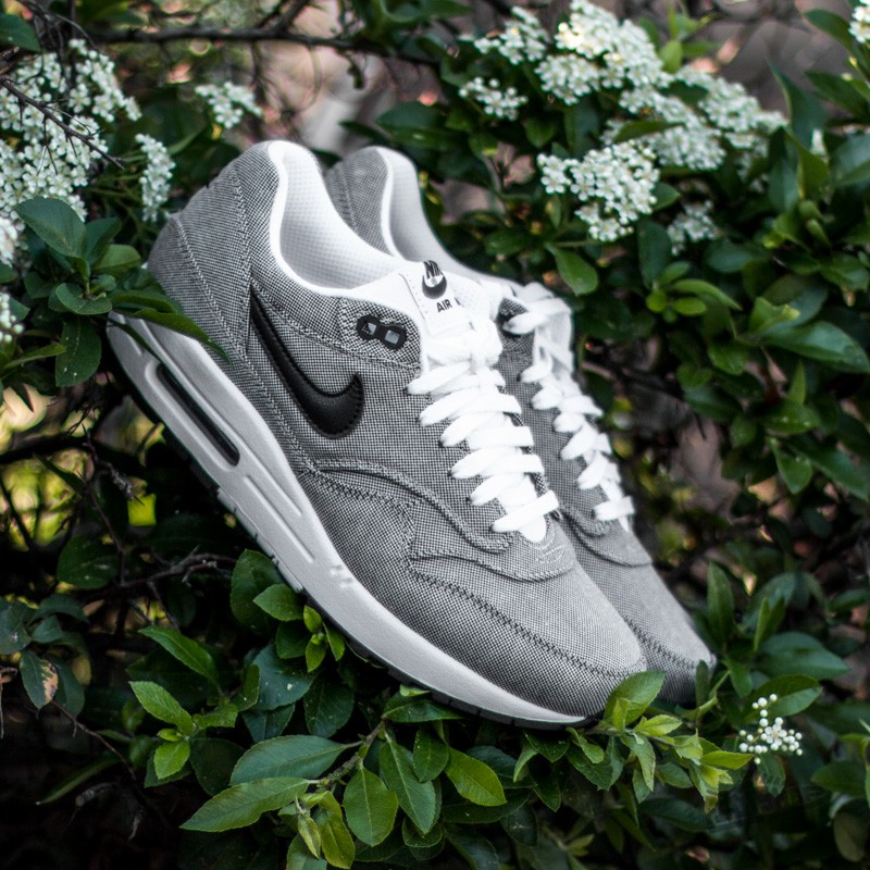 Herren Sneaker und Schuhe Nike Air Max 1 Premium White/ Black