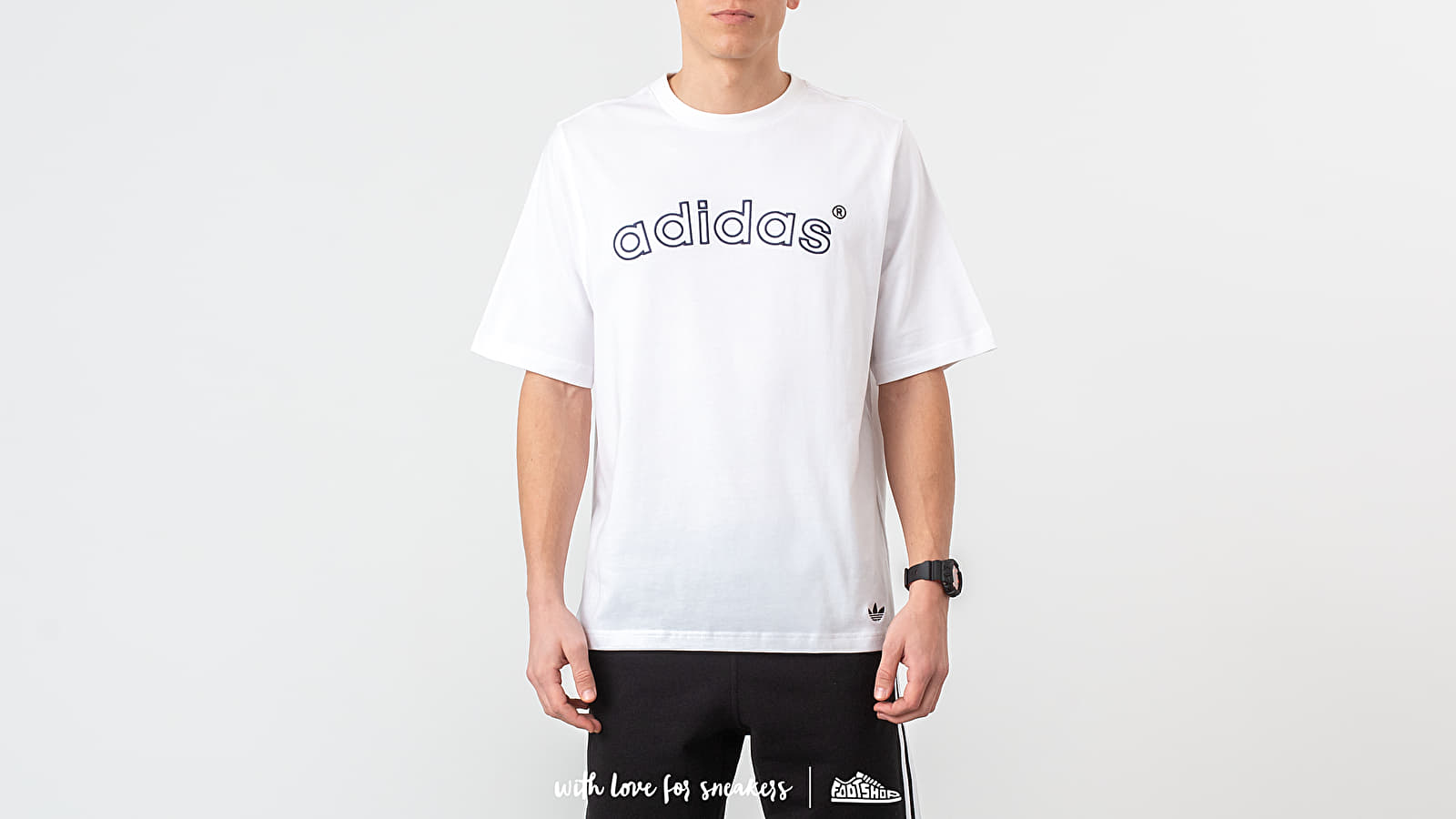 T-shirts adidas Archive Logo Tee White
