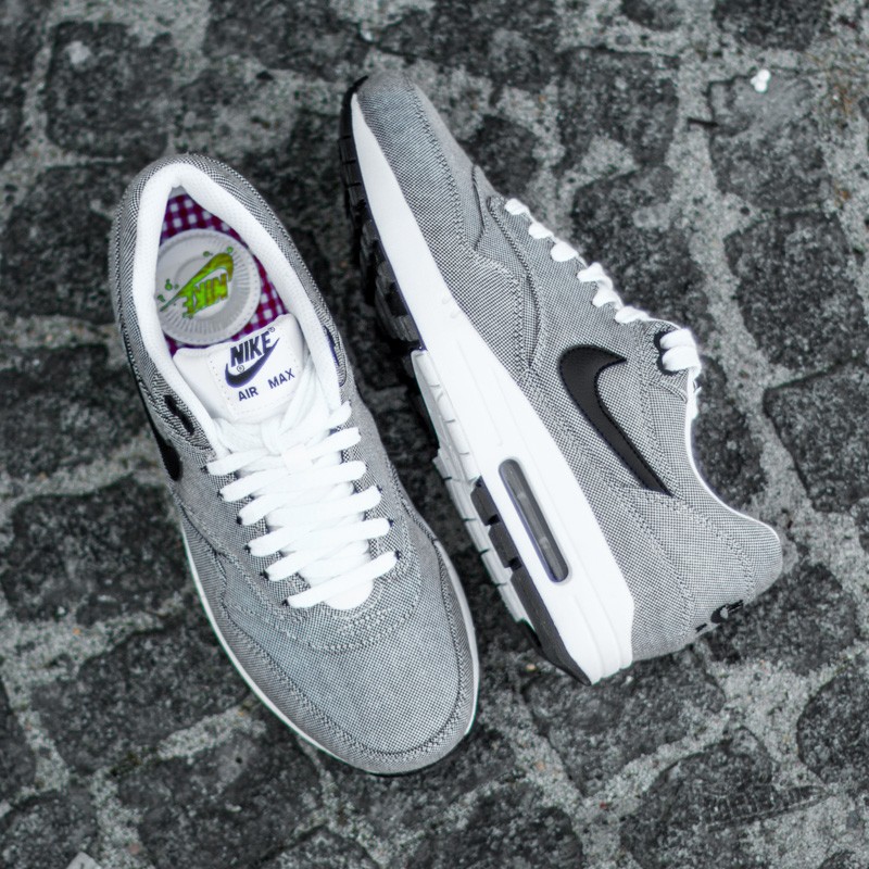 Herren Sneaker und Schuhe Nike Air Max 1 Premium White/ Black
