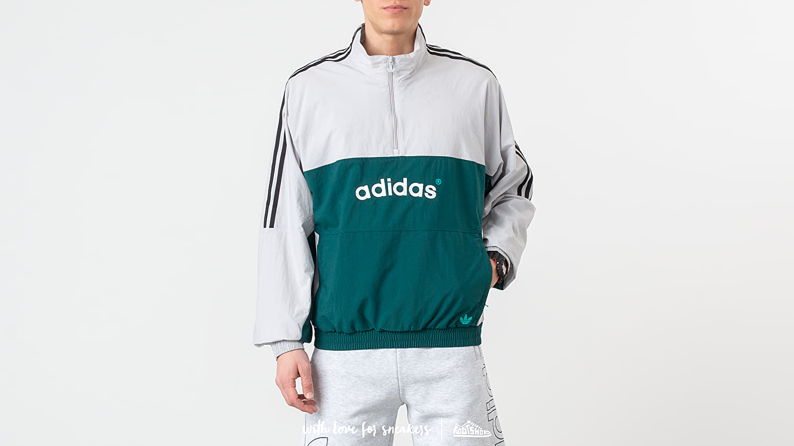 Jackets adidas Archive Woven Track Top Light Solid Grey