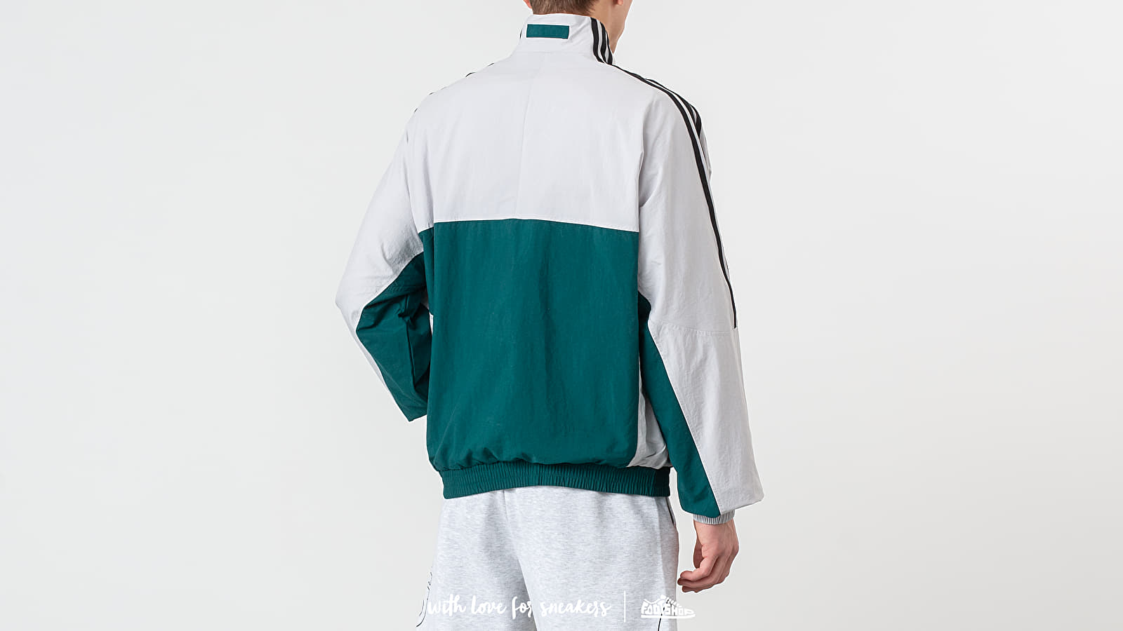 Jacken adidas Archive Woven Track Top Light Solid Grey
