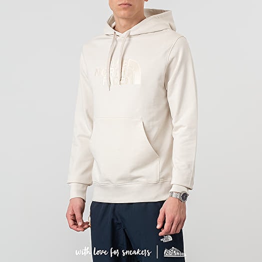 North face vintage white hoodie best sale