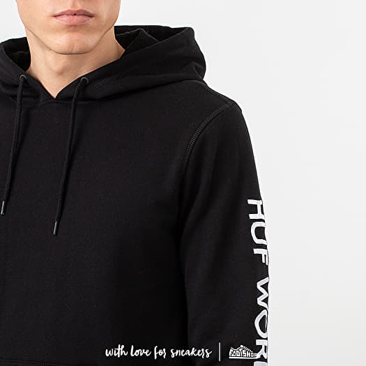 Hoodies and sweatshirts HUF Mission Hoodie Black Footshop