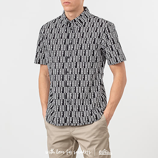 huf button up shirt