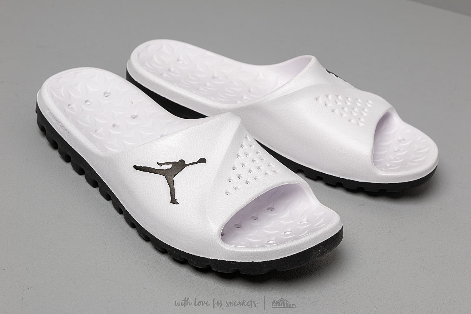 Scarpe uomo Jordan Super.Fly Tm Sld 2 Grpc White/ Black-Pure Platinum