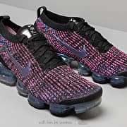 Nike air vapormax flyknit 3 black/racer blue/laser best sale fuchsia