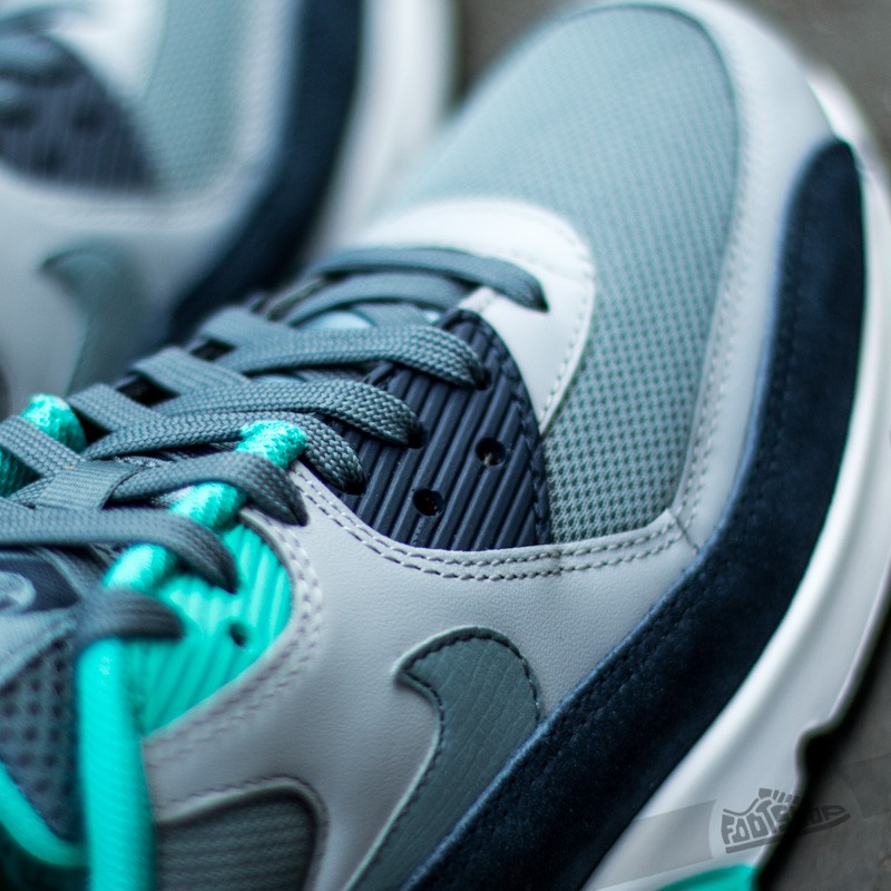 Herren Sneaker und Schuhe Nike Air Max 90 Essential Blue Graphite/ Wolf Grey