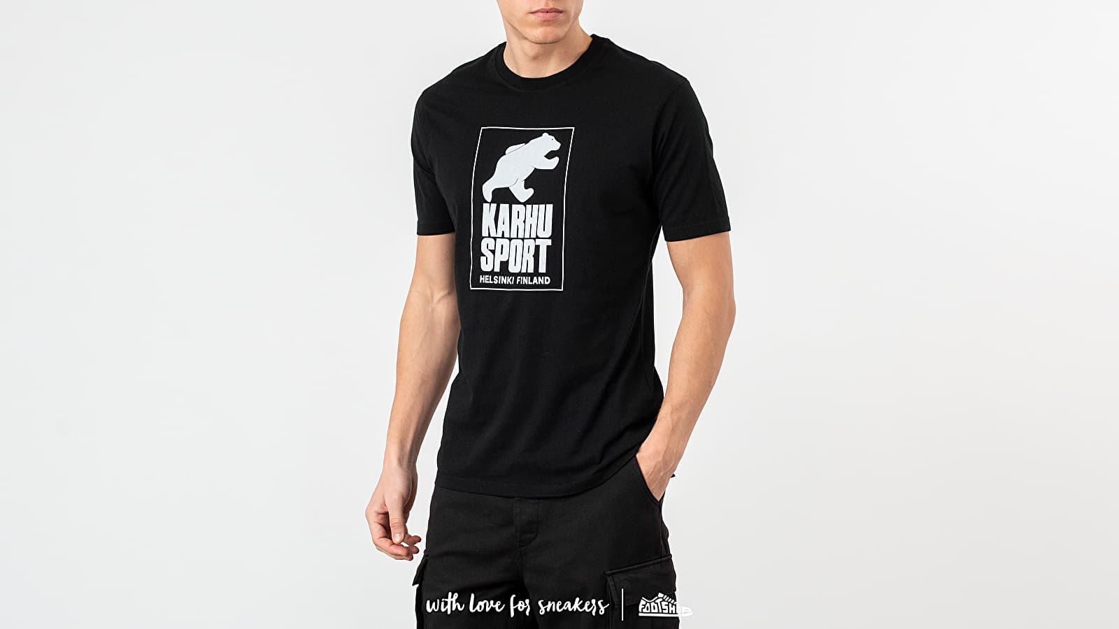 T-shirts Karhu Helsinki Sport Tee Black