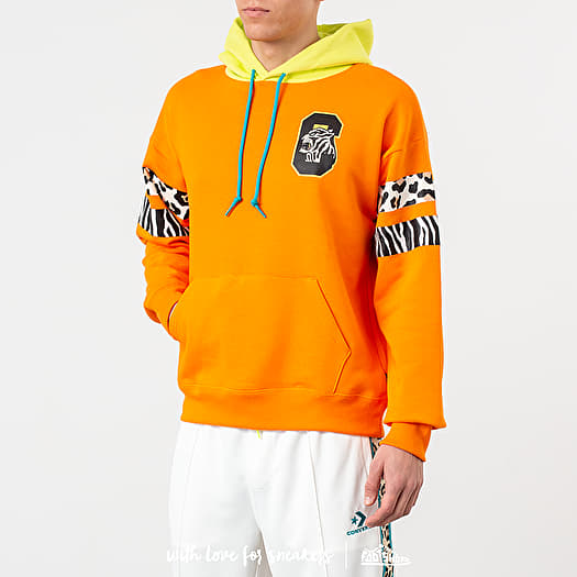 Orange converse sale hoodie