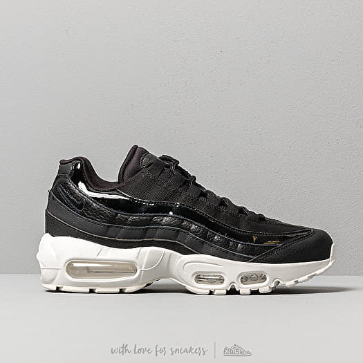 Nike air max 95 se black/summit white women's shoe discount