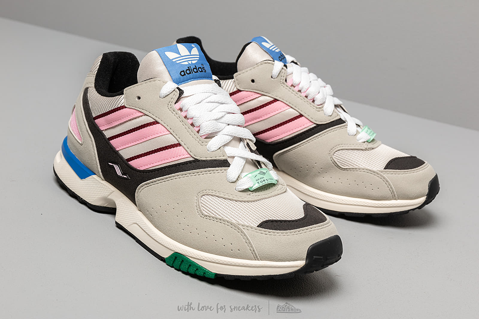 Men s shoes adidas ZX 4000 Sesame Core Brown Core Black Footshop