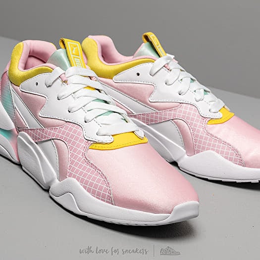 Women's shoes Puma x Barbie Nova Wmns Puma White/ Orchid Pink | Footshop
