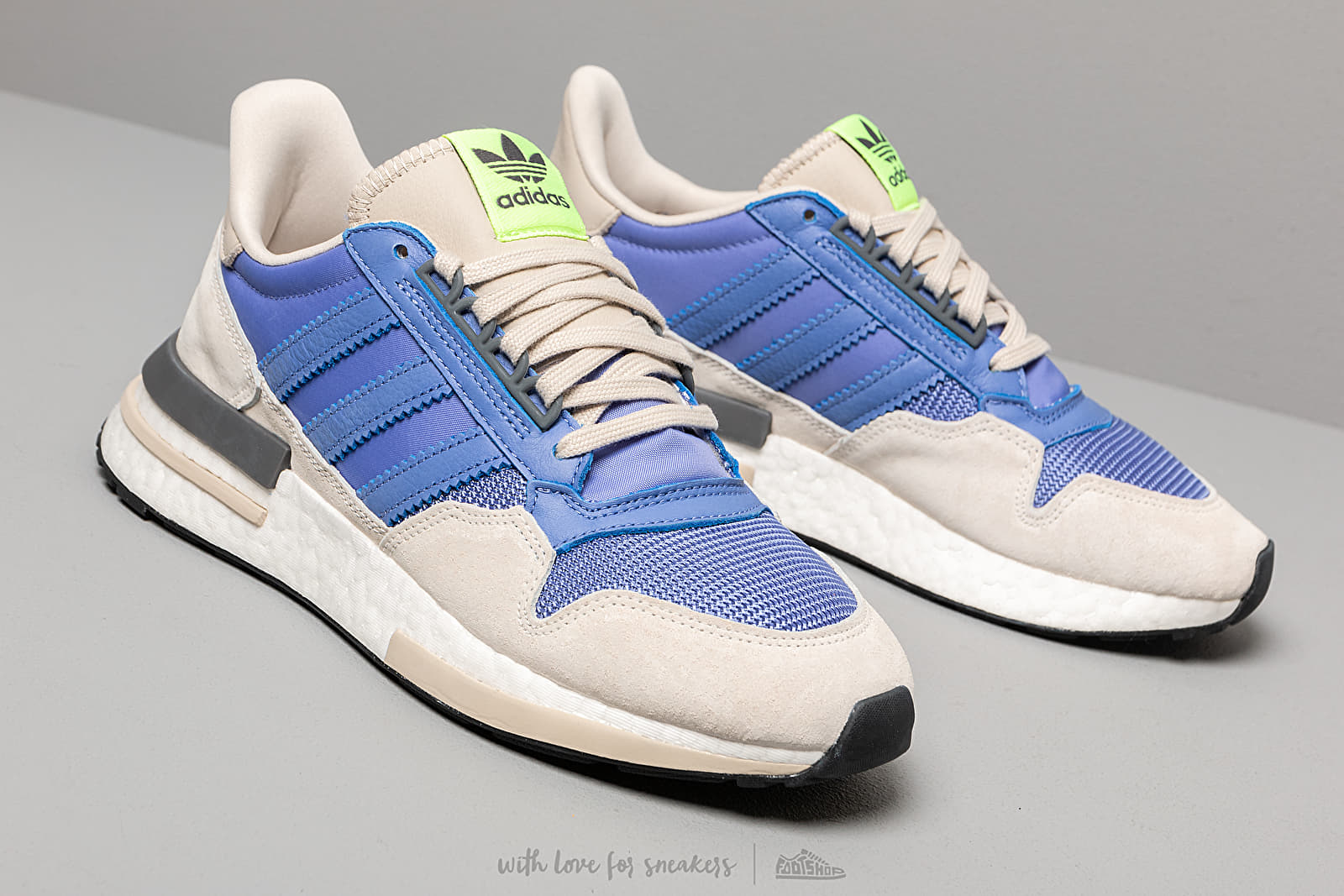 Men s shoes adidas ZX 500 RM Real Lilac Core Black Ftw White Footshop