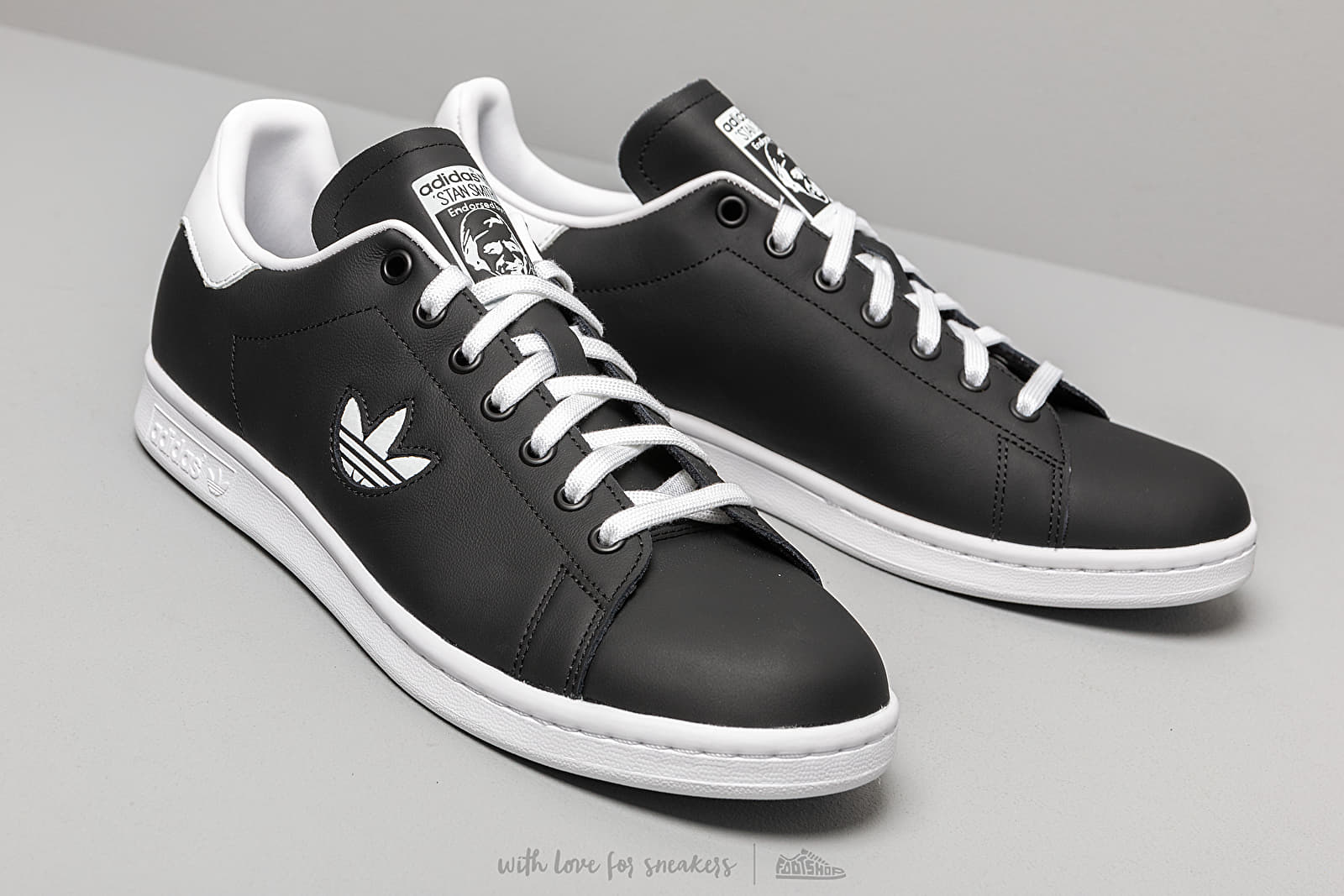 Men s shoes adidas Stan Smith Core Black Ftw White Core Black Footshop