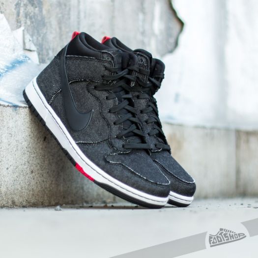 Men s shoes Nike Dunk Comfort Black White University Red Footshop