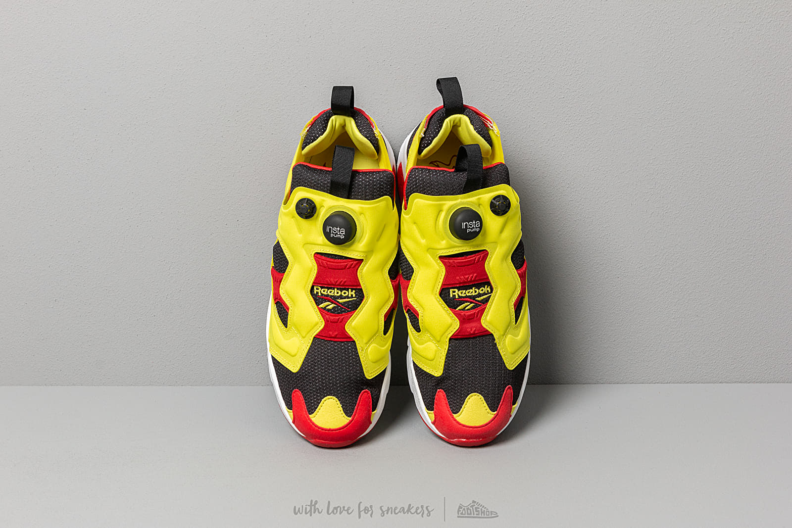 Pánske tenisky a topánky Reebok Instapump Fury OG Black/ Green/ Red/ White