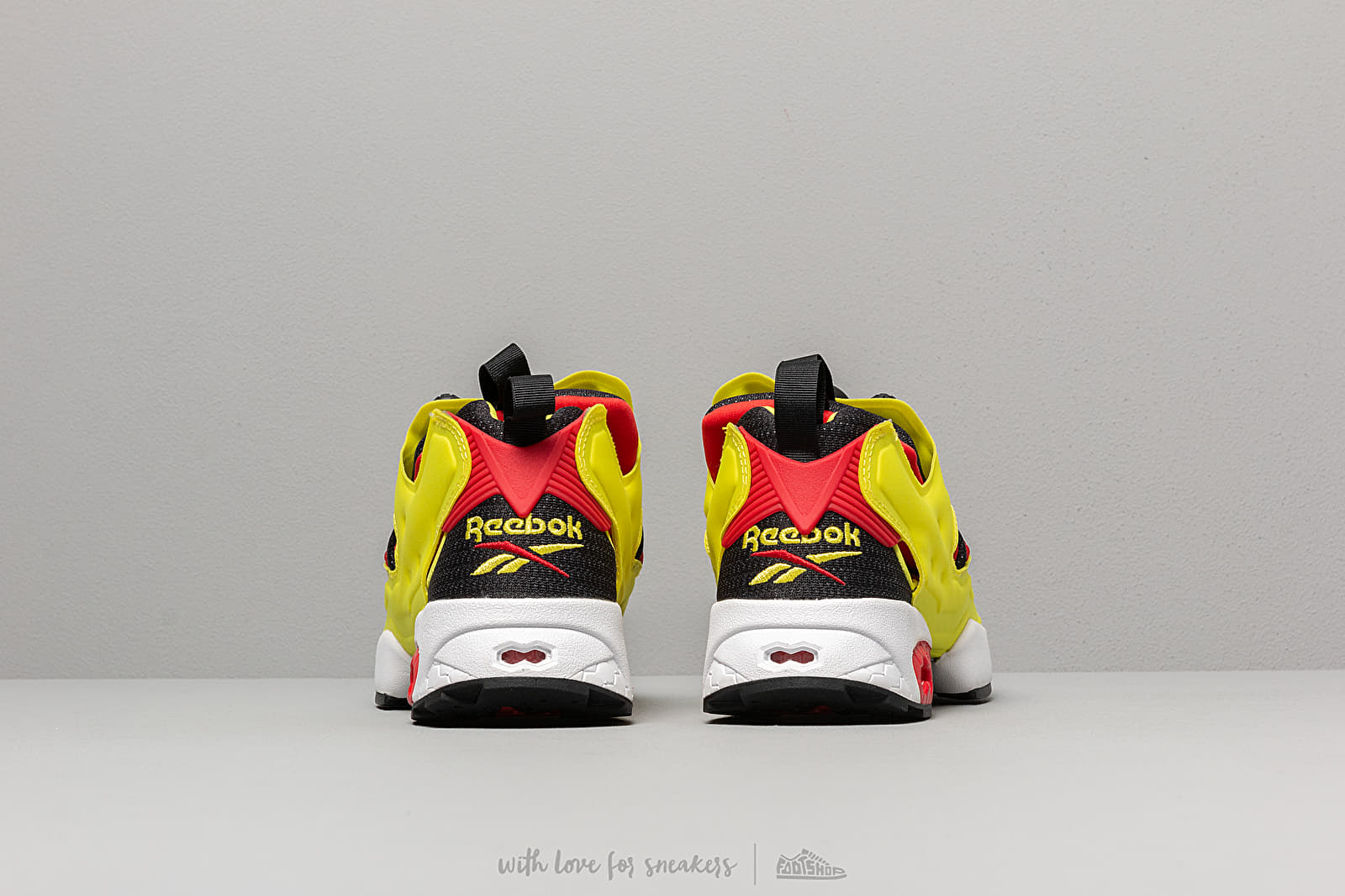 Pánske tenisky a topánky Reebok Instapump Fury OG Black/ Green/ Red/ White