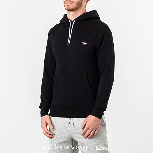 MAISON KITSUNE TRICOLOR FOX PATCH ZIP HOODIE COTTON XS NAVY NR Used  77059acdb24b