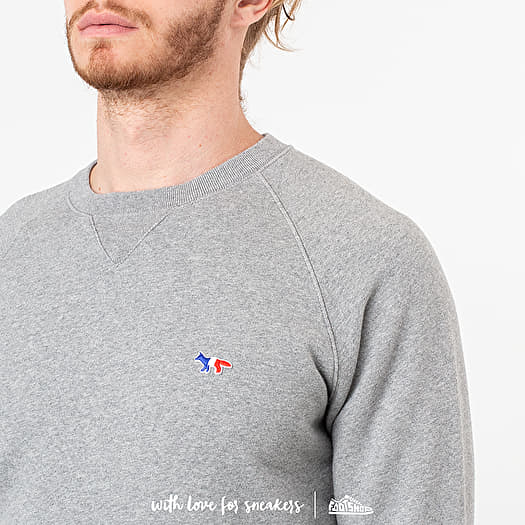 Maison kitsune 2025 grey sweatshirt