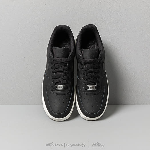 Womens black nike air force ones cheap