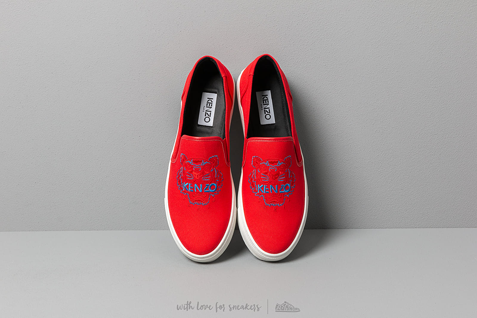Men's shoes KENZO K-Skate Sneakers Medium Red