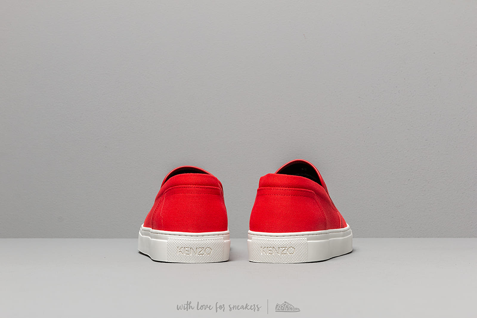 Men's shoes KENZO K-Skate Sneakers Medium Red