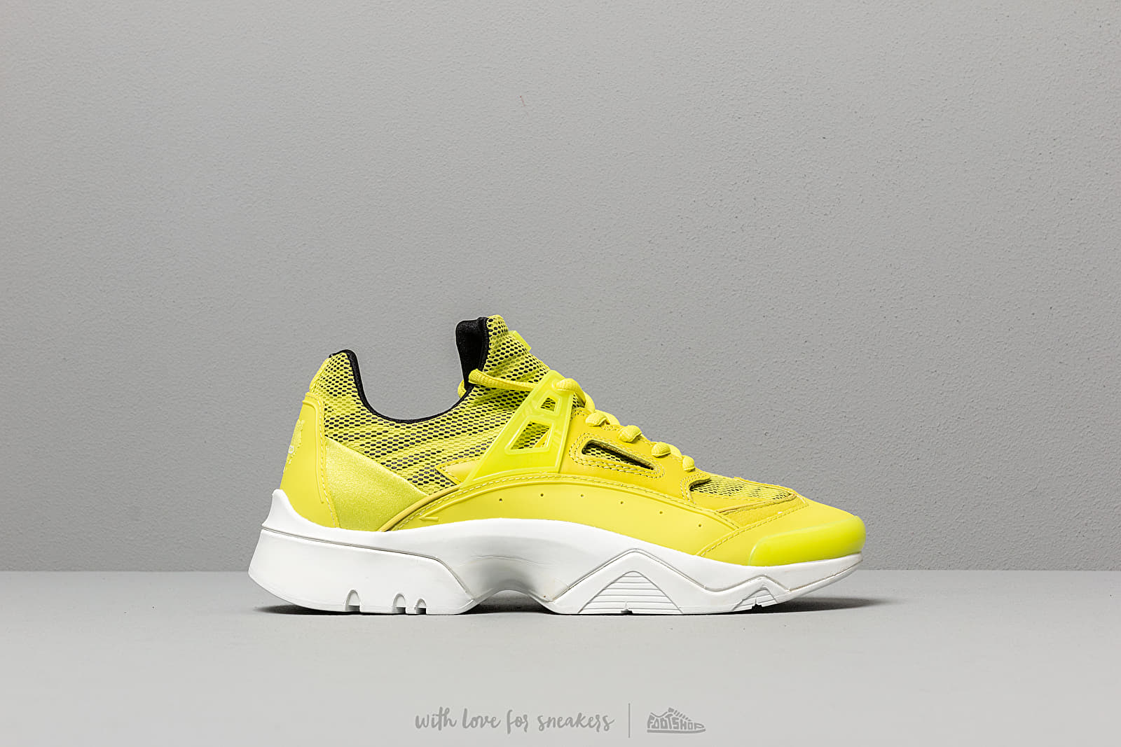 Ženske tenisice KENZO Sonic Sneakers Lemon
