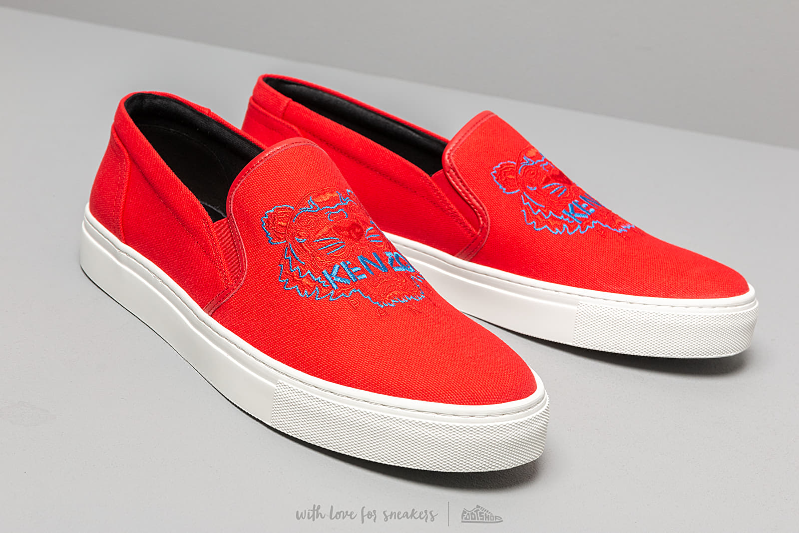 Men's shoes KENZO K-Skate Sneakers Medium Red