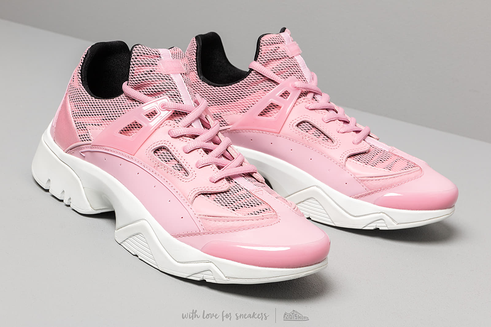 Skor för kvinnor KENZO Sonic Sneakers Pastel Pink