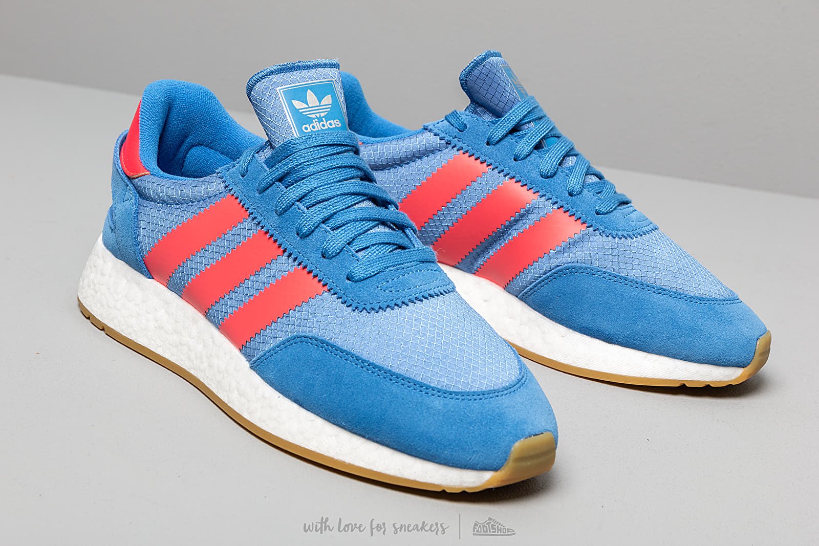 Men s shoes adidas I 5923 True Blue Shock Red Gum3 Footshop