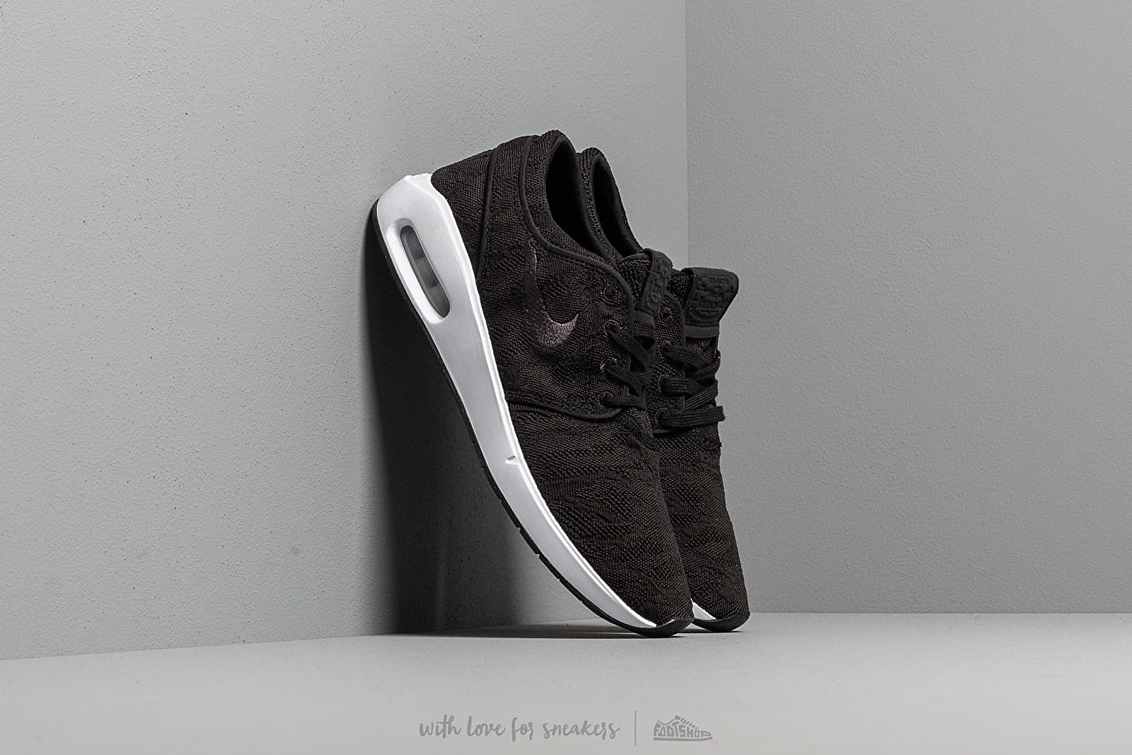 Herren Sneaker und Schuhe Nike Sb Air Max Janoski 2 Black/ Anthracite-White