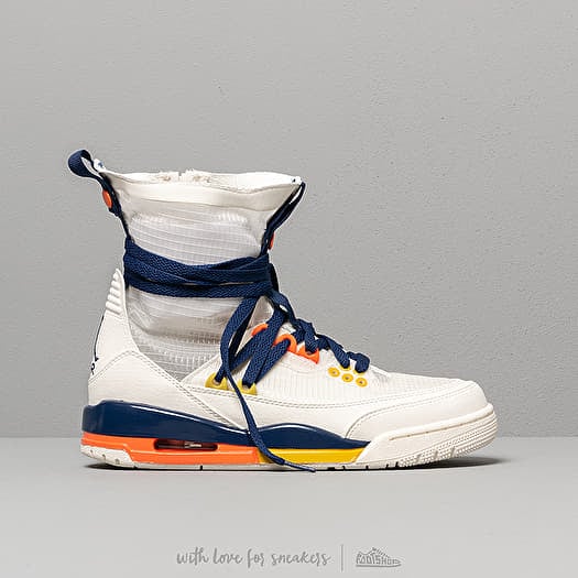 Scarpe donna Air Jordan W 3 Retro Exp Lite Xx Sail Blue Void Turf Orange Bright Citron Footshop