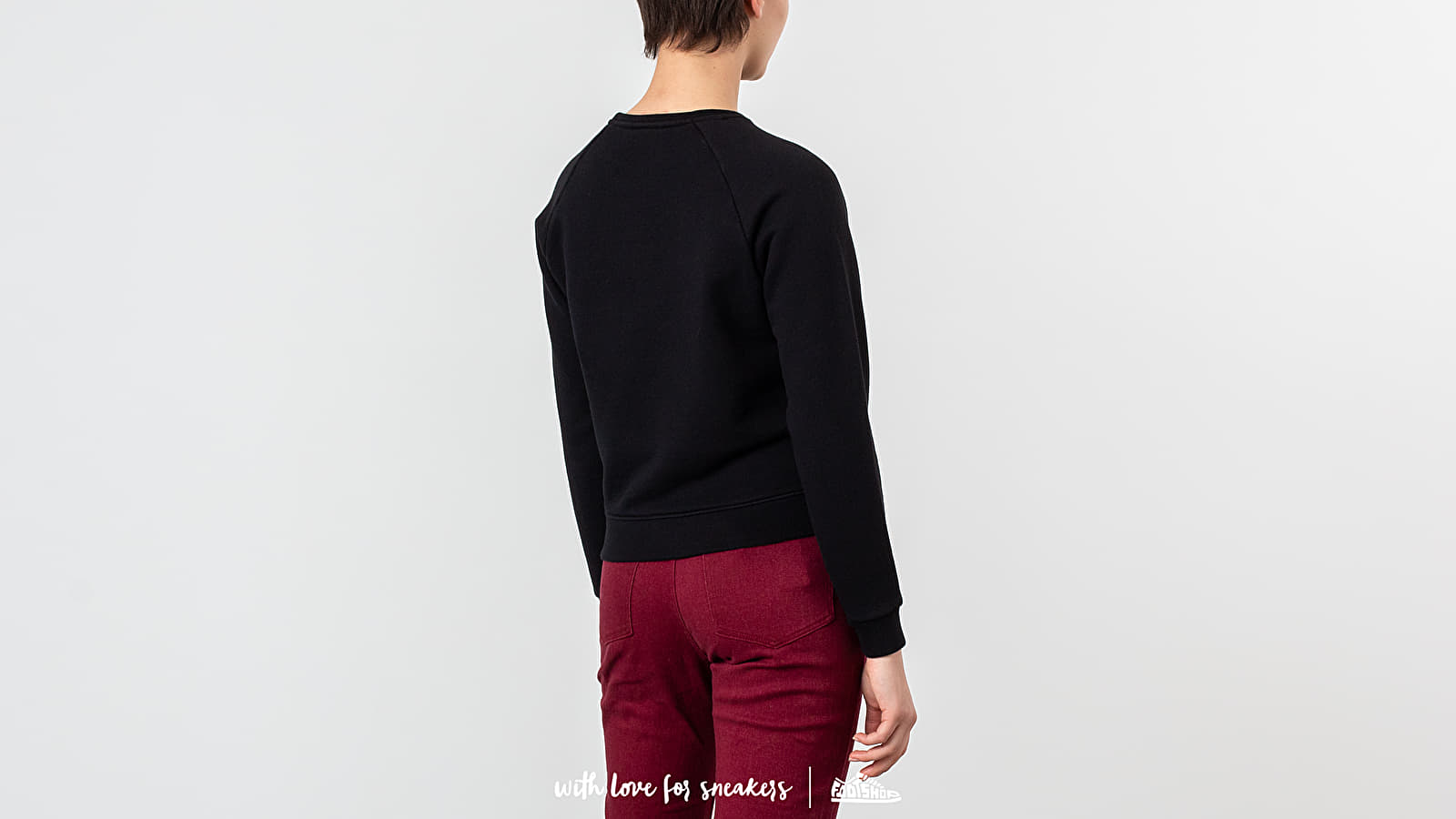 Sweaters MAISON KITSUNÉ Sweatshirt Tricolor Fox Patch Black