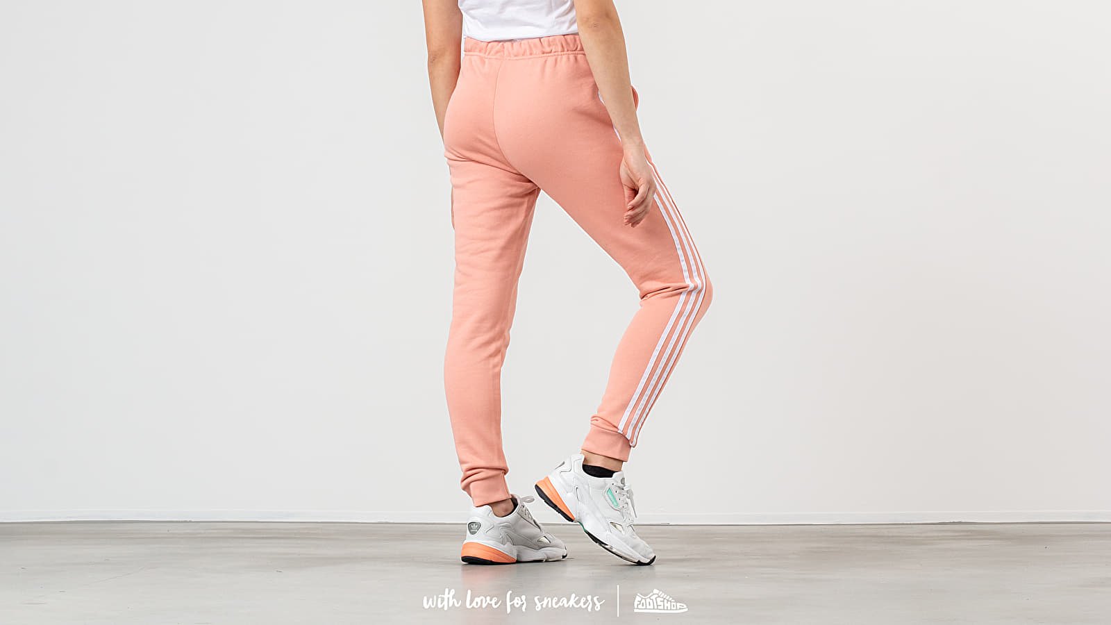 Jogger Pants adidas Cuffed Track Pants Dust Pink Footshop