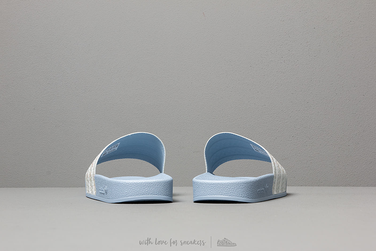 Women's shoes adidas Adilette W Periwinkle/ Ftw White/ Periwinkle
