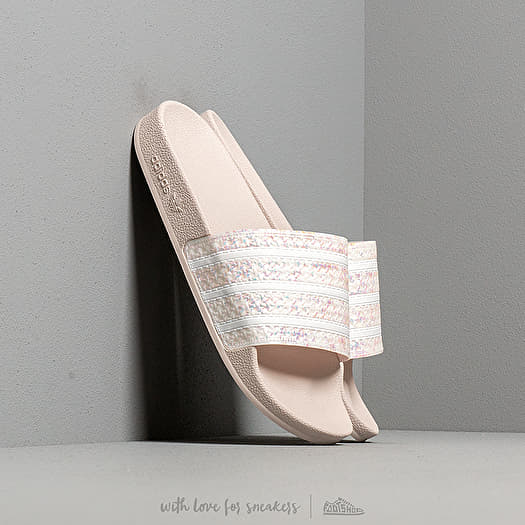 Adidas adilette orchid tint top