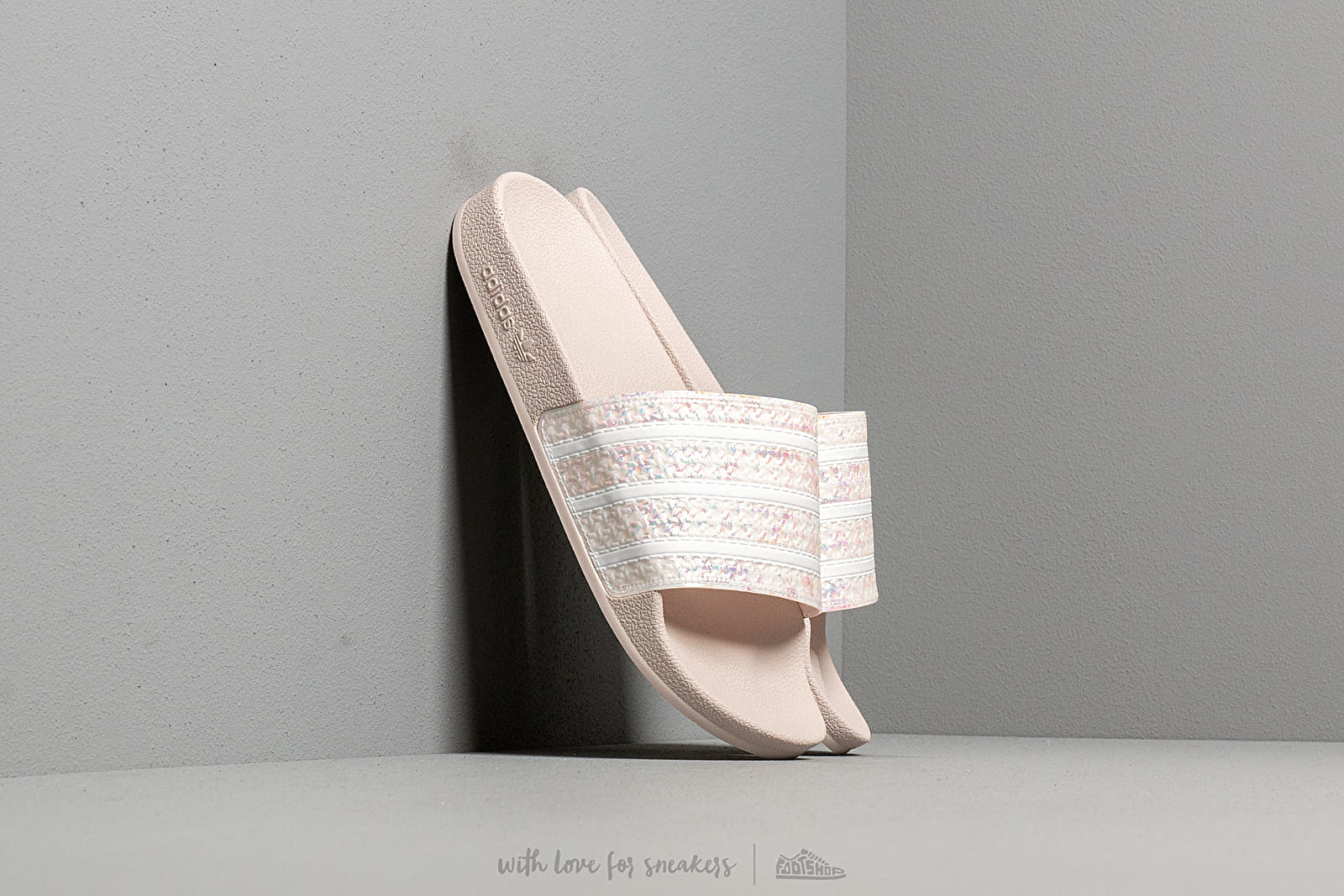 Women's shoes adidas Adilette W Orchid Tint/ Ftw White/ Orchid Tint