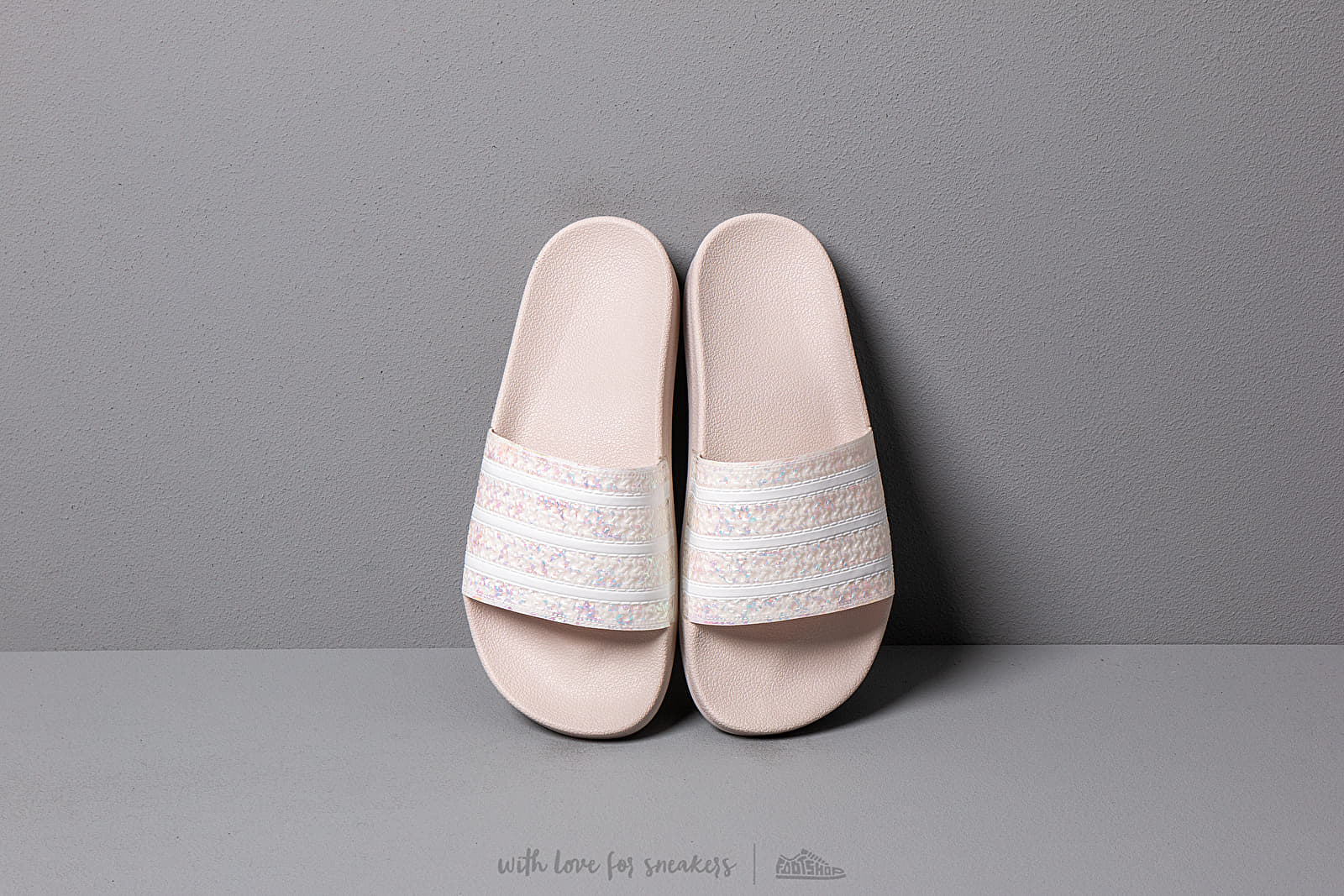 Women's shoes adidas Adilette W Orchid Tint/ Ftw White/ Orchid Tint