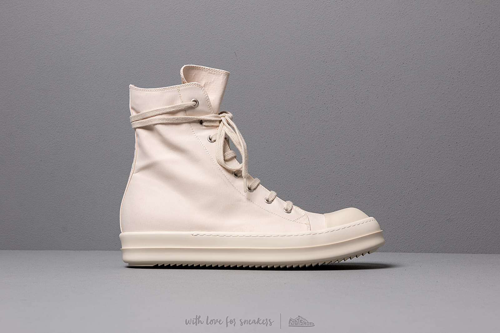Men's shoes Rick Owens DRKSHDW Sneakers Natural/ Milk