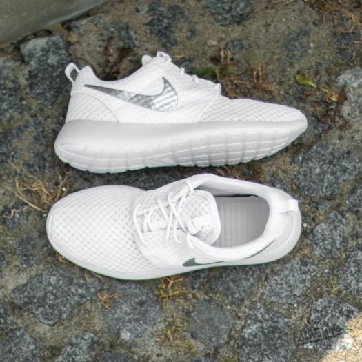 Nike women's roshe one shoes - white/white/platinum deals