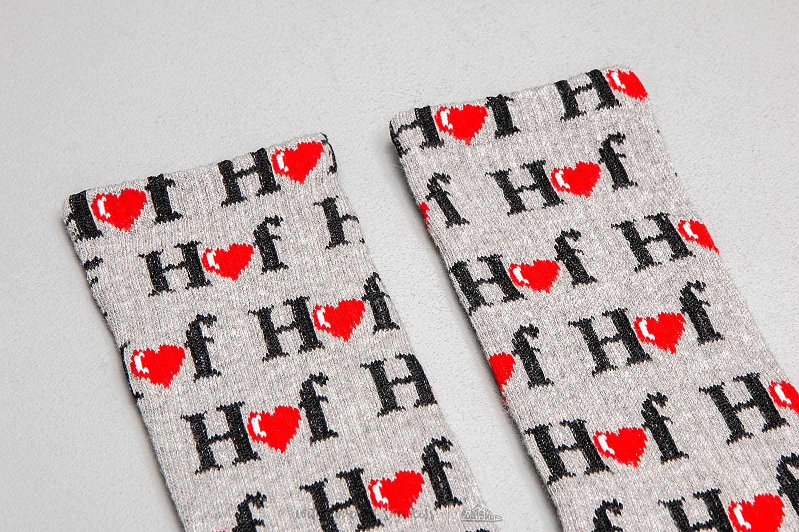 Socks HUF Love Socks Heather Grey