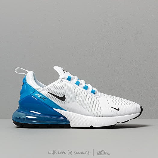 Air max 270 white blue online