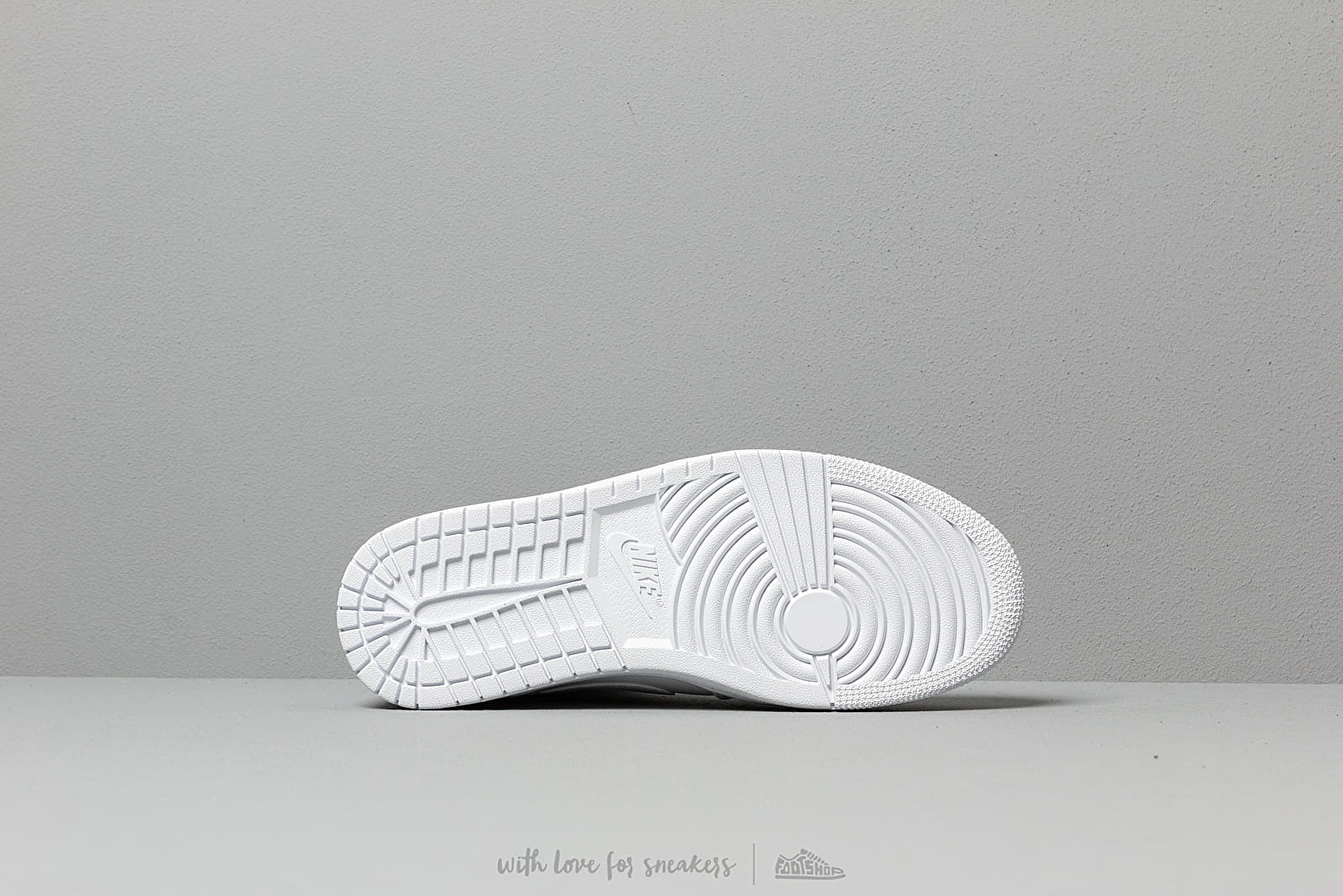 Men's shoes Air Jordan 1 Mid White/ White-White