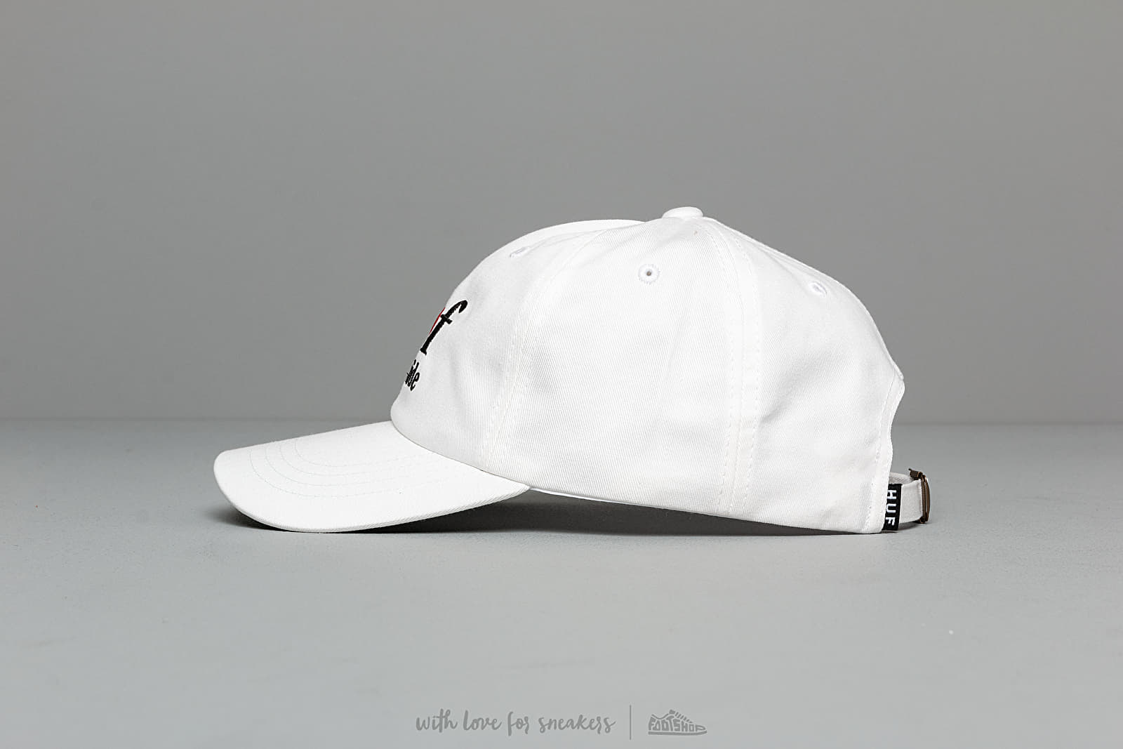 Caps HUF Love Curved Visor Hat White